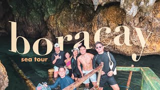 BORACAY SEA TOUR 🐳  is it worth it? ⚠️ sea tour and activities 🌊