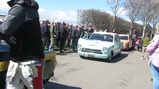 Ford Lotus Cortina Mk1's, Jim Clark Trophy, 80th Members' Meeting, Goodwood Motor Circuit