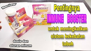 IMBOOST Effervescent with Vitamin C Untuk Tingkatkan Imun Tubuh | dosis dan cara minum imboost