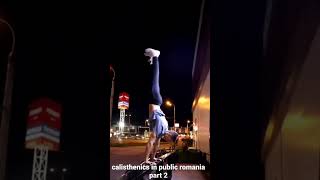 Calisthenics In Public Mall Romania🇷🇴🙄 #reels #viral #calisthenics #fitness #like #subscribe #bhfyp