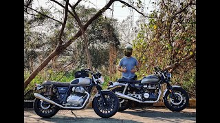 HONDA (H'Ness) CB350 over Royal Enfield and Jawa