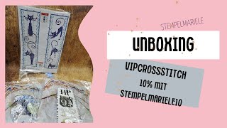 #vipcrossstitch #crossstitch unboxing der Produkte von vipcrossstitch / Kreuzstich Stickerei