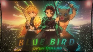 Blue Bird / GOJO神 Open Collab - Naruto & Demon Slayer [EDIT/AMV]💎