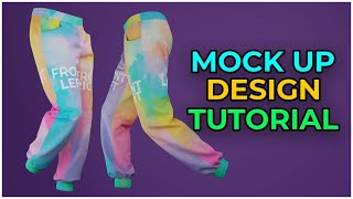 Blender Mock Up Tutorial for Joggers| Tshirt| Hoodie| Short