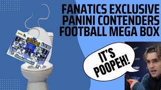 GIANT TURD ALERT! Fanatics Exclusive 23 Contenders Football Mega Box #paninifootball #nfl #fanatics