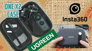 UGREEN Insta360 one x2 x3 x4 ace pro Case Storage by Gadget Bag- Action camera rs r dji osmo gopro