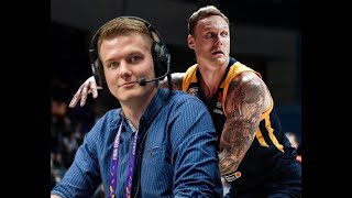 Lithuanian Commentator Rytis Vyšniauskas Laughs from Jannis Timma