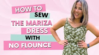 How To Sew The Mariza Garden Party Dress Without A Flounce