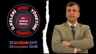 Ali Osman ÖNCEL I Afet Yönetimi Temel İlkeleri