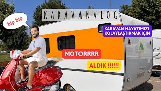 MOTOR ALDIK | KARAVAN HAYATIMIZI KOLAYLAŞTIRMAK İÇİN MOTOR ALDIK