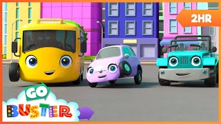 New Kid in School - Making Friends | Go Buster 2 HR | Moonbug Kids - Cartoons & Toys