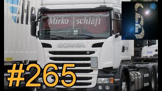 Sascha auf LKW-Tour #265 (Von genervten Kollegen und Tunneln)