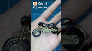 miniatura Ducati scrambler da Hotwheels. #moto #coleção #miniaturas #hotwheels