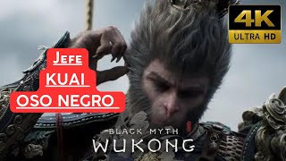 BLACK MYTH WUKONG Jefe: KUAI OSO NEGRO | GAMEPLAY 4K 60ᶠᵖˢ | COMPLETO EN ESPAÑOL