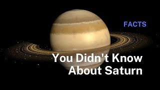 Various facts about the planet Saturn #Saturn #facts