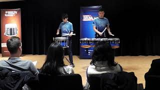 Dylan Shin & Seung Jae Yang - St. Michael's Drumline - Duet - CDA Ontario Solos 2019