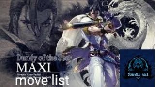 soul calibur 6 maxi move list | #soulcalibur | Nawaf Ali gamer