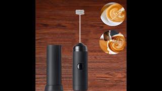 Milk Frother Electric Milk Foamer Handheld Foamer High Speeds Drink Mixer Coffee Frothing