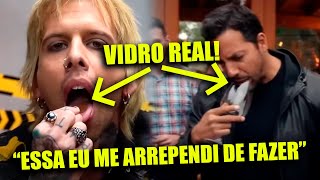 "Deu MUITO RUIM" | Como eu fiz pra COMER VIDRO e imitar David Blaine no Podpah