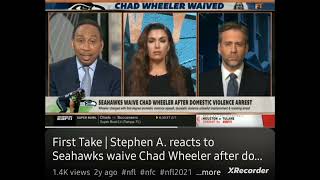 STEPHEN A SMITH TALKING ABOUT CHAD WHEELER VS KEVIN PORTER JR