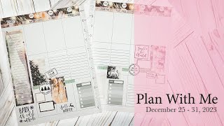 Plan With Me | Big Happy Planner | December 25 - 31, 2023