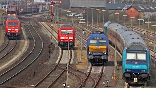 Bahnverkehr auf Sylt (1) - Frühling 2017 in Westerland