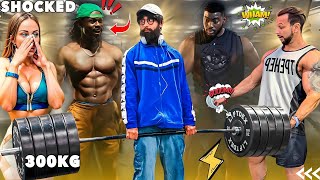 Angry Bodybuilder VS Anatoly The CLEANER lifted with Deadlift Gym Prank | Anatoly GYM PRANK 300 Kg😳