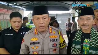 POLRESTA SERANG KOTA - KAPOLRESTA SERANG KOTA MELAKSANAKAN KEGIATAN JUMAT CURHAT