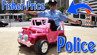 Fisher-Price Cop in Public