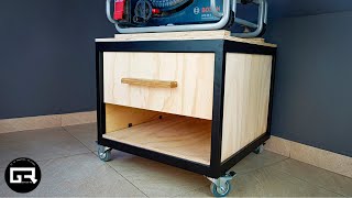 MOBILE WORKBENCH TABLE SAW | MESA para SIERRA de BANCO