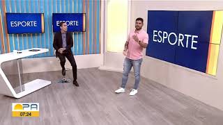 Globo Esporte PA 17/01/24 Com Credenciais de artilheiro