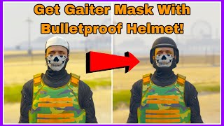 How To Get ANY Gaiter Mask With ANY Bulletproof Helmet in GTA 5!