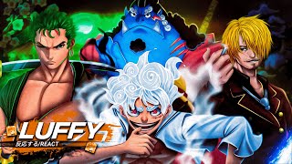 👒🔥🐠⚔Yonkous Era Rocks+Shanks-|React a| Quarteto Monstro |-(Luffy,Sanji,Zoro,Jimbe)-|M4rkim|-#299👒🔥🐠⚔