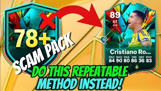 How To Get Unlimited Repeatable Packs ON EAFC 25! (78+ double upgrade is a scam)