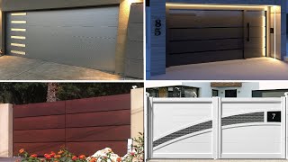 🏡+100 Modern Gate Design 2024 - Main Door garage design Ideas - Outdoor Design Ideas 2024🏡