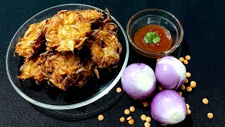 Onion Pakora ll Very Easy Onion Pakora ll Onion Fry ll Evening Quick Snacks.