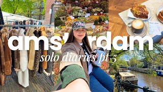 solo trip to Amsterdam | best thrift stores, the Noordermarkt, local food & more!