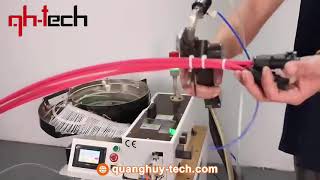 Cận cảnh Máy buộc dây cáp nylon cầm tay | Quang Huy Tech