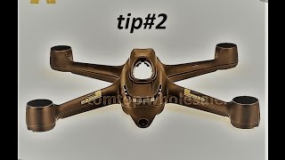 hubsan h501s body shell change tip#2