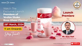 Launch Premiere Of Vestige Veslim Shake Rose Kheer Flavour