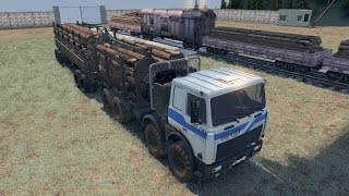 SpinTires Карта "LesProm"