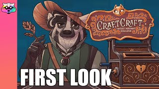 Scavenged Jewellery is the way to Impress - CraftCraft: Fantasy Merchant Simulator - First Look