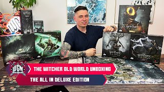 The Witcher Old World - unboxing the all in deluxe edition!