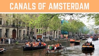 King's Day in Amsterdam 2019 / Canals of Amsterdam / День Короля в Амстердаме 2019/Каналы Амстердама