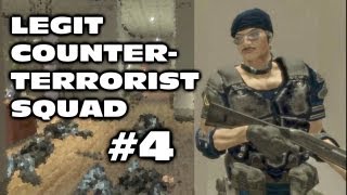 LCTS Ep 4 - Border Town - ONE GUY ASDFKJLQQWEGLKASD!!!! (Rainbow Six Vegas Terrorist Hunt)