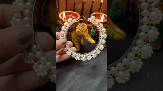 Reuse Old Earrings to New  / DIY Hoop Earrings / Floral memory wires hoop earrings #shorts #viral