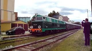 SU45-079 z Turkolem "Giganci" na stacji Świdnica Miasto dnia 16.07.2022