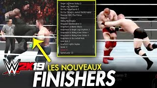 WWE 2K19 : NOUVEAU SUPERMAN PUNCH ! LISTES NOUVEAUX FINISHERS [FR]