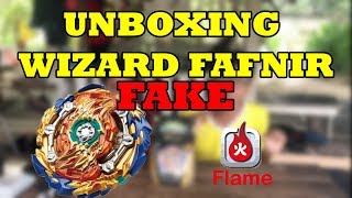 Unboxing Beyblade Burst GT Fake Jenama Flame Wizard Fafnir | Beyblade Burst Malaysia