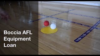 Boccia AFL Equipment Loan Training